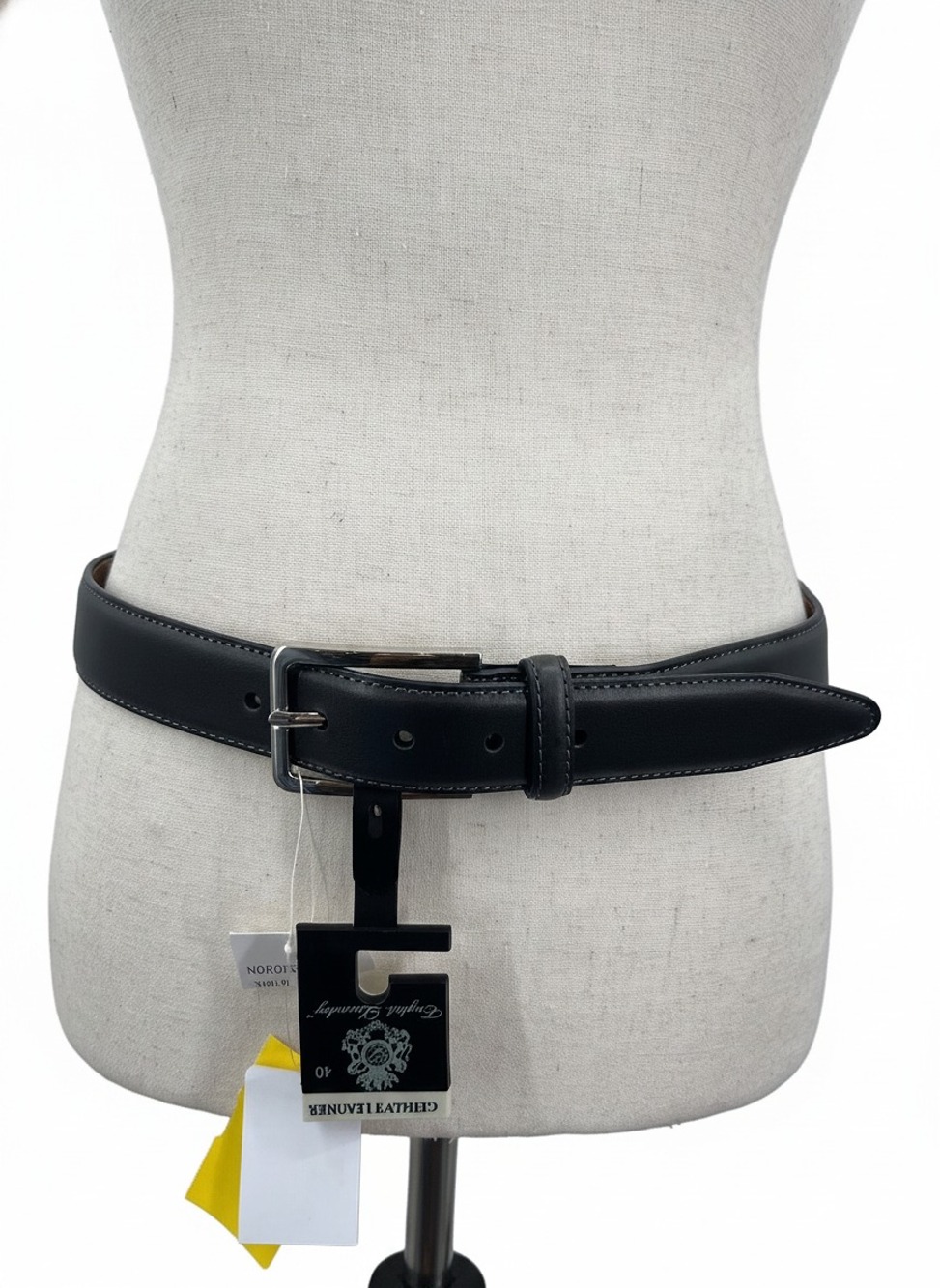 English Laundry Leather Belt | Men’s Regular 32 Black